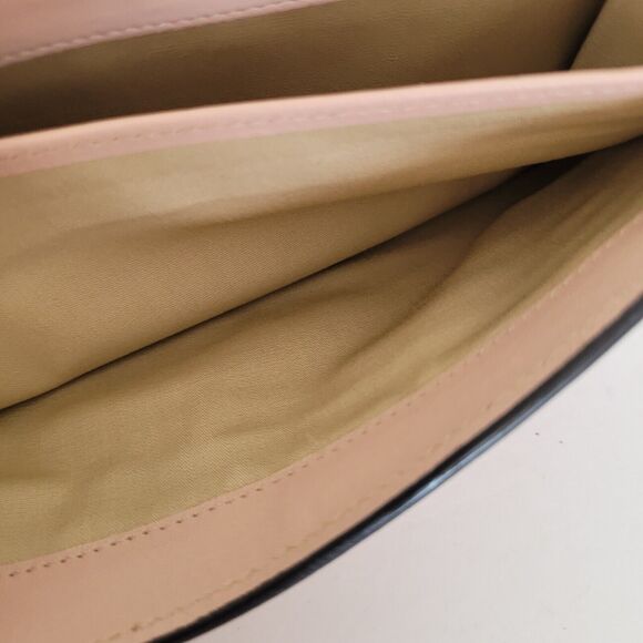 Chloe Leather Envelope Wallet Light Blush Pink Large Boho Bow Cute Clutch Long - Picture 12 of 12